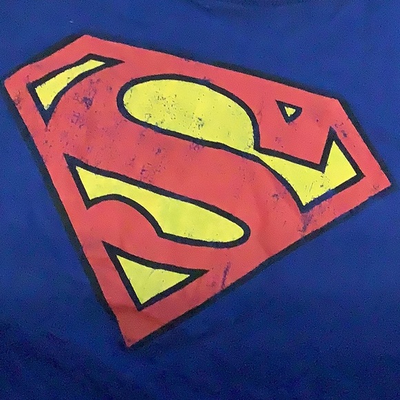 Teen Size Medium Superman Sleep shirt - Picture 3 of 8